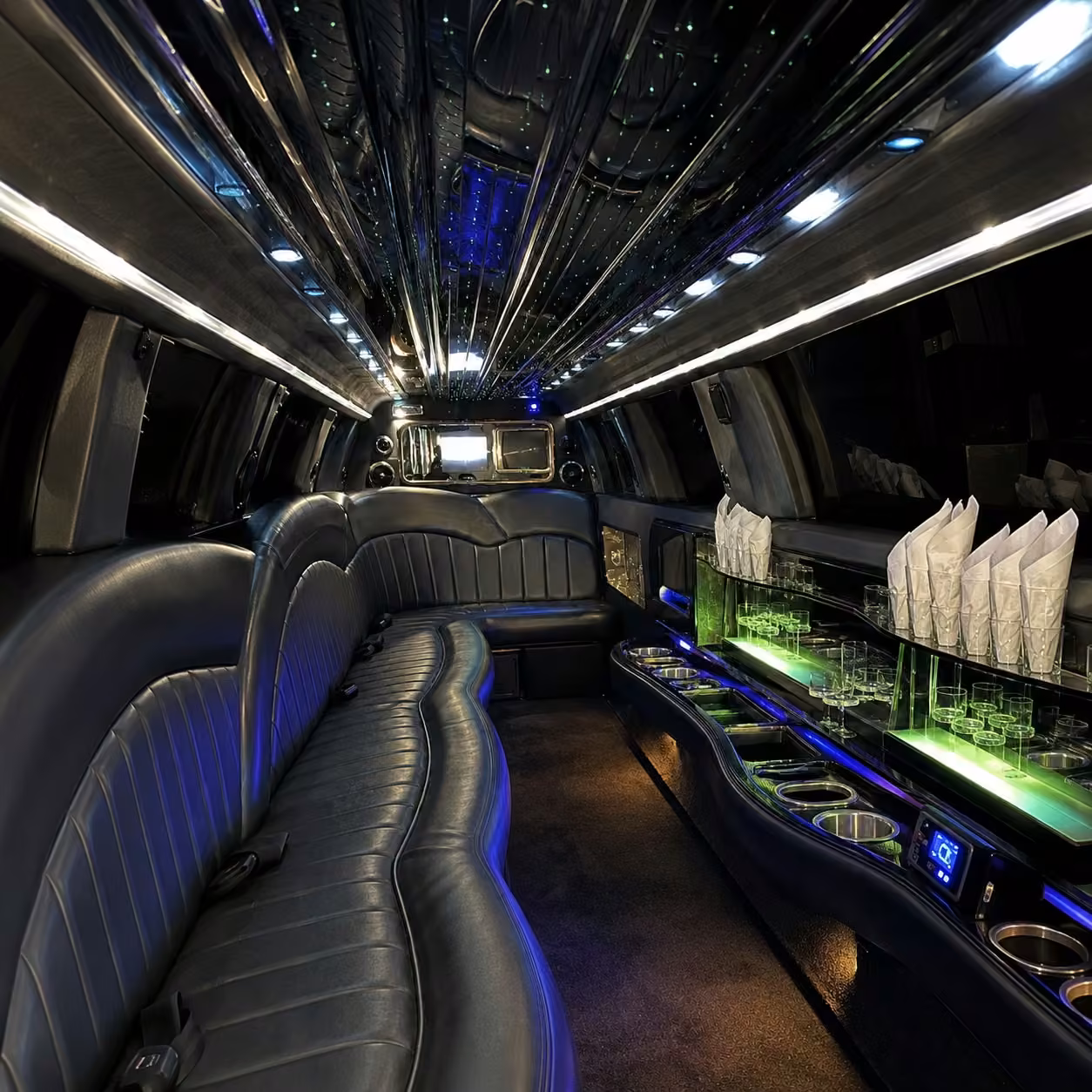 lincoln mkt limo interior
