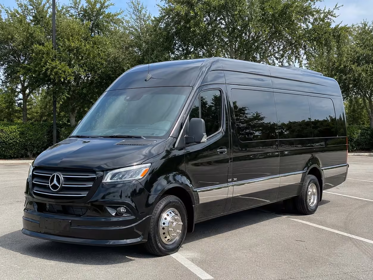 sprinter van rental with driver